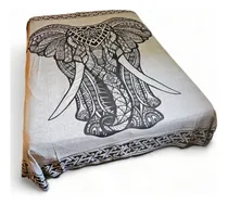 Comprar Cubrecama Manta Hindú 2 Plazas Mandala India  Mundo Hindu
