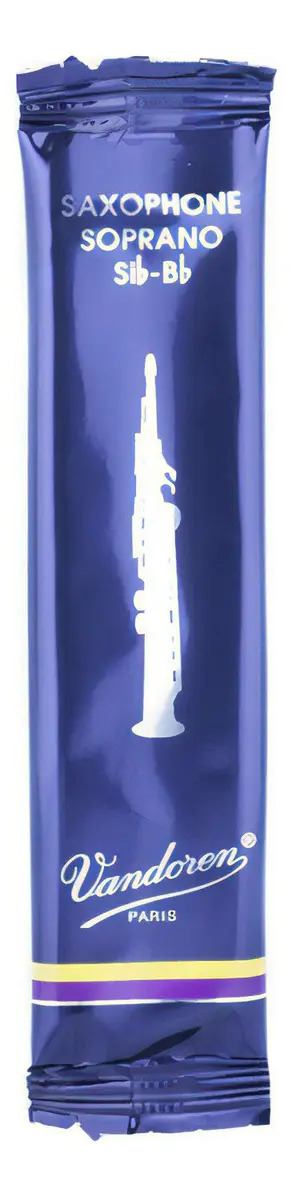 Palheta para Clarinete Vandoren Tradicional de Dureza 1,5