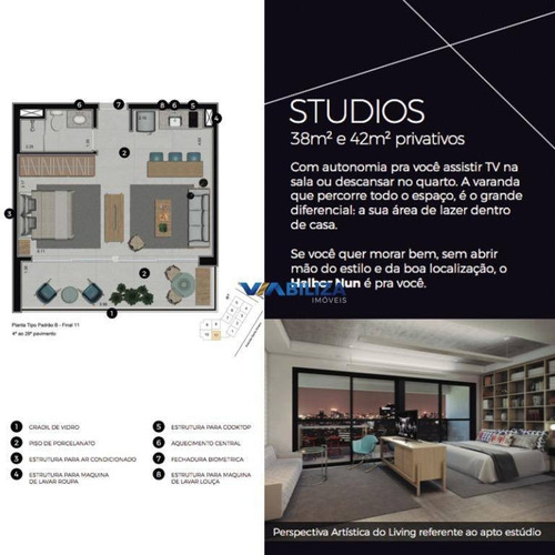 Studio 42m² Helbor Nun Vila Nova - St0059