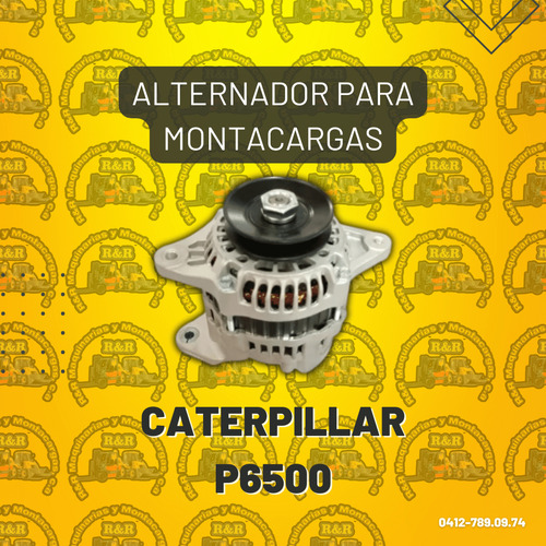 Alternador Para Montacargas Caterpillar P6500