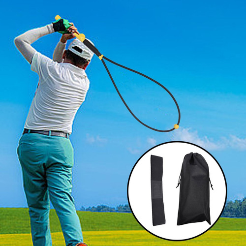 Cuerda De Entrenamiento De Swing De Golf, Amarillo