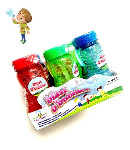 Imagen 4 de 6 de Burbujas De Jabon Para Niños 6 Unidades Medellin Bogota