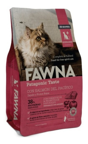 Alimento Fawna Gato Castrado/esterilizado X 7.5 Kg