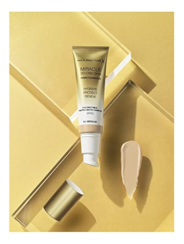 Max Factor Miracle Second Skin Foundation Spf