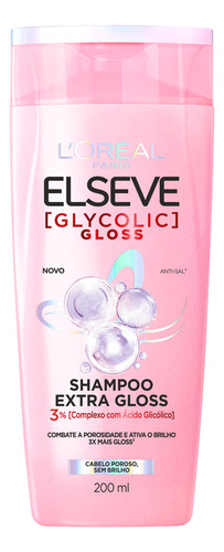 Elseve Loréal Paris Glycolic Gloss - Shampoo 200ml