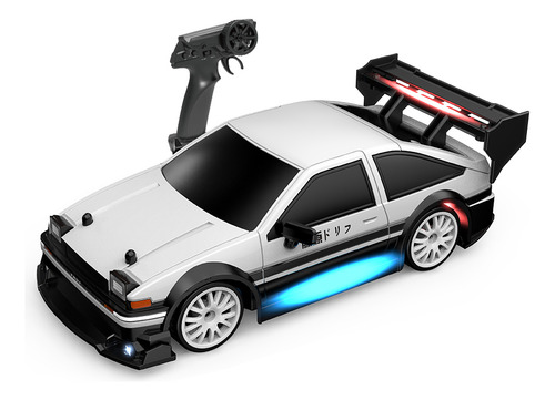 Coche Drift 1:24 De 2,4 Ghz, 30 Km/h, 4wd Con Luces Y