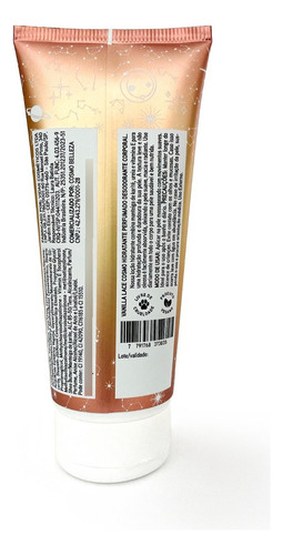 Creme Hidratante Corporal Vanilla Cosmo 200ml