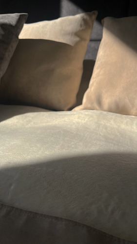 Frazada Con Corderito Tela Flannel 2 1/2 Plazas Térmica Beig Beige Liso