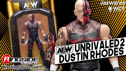 Aew Dustin Rhodes Boneco Jazwares Goldust Wwe Novo Original