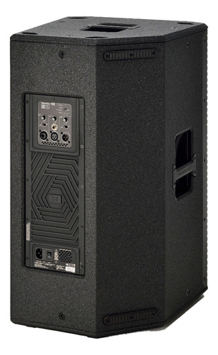 Bafle Activo Montarbo R115 15 Pulgadas 1200w De Madera Color Negro