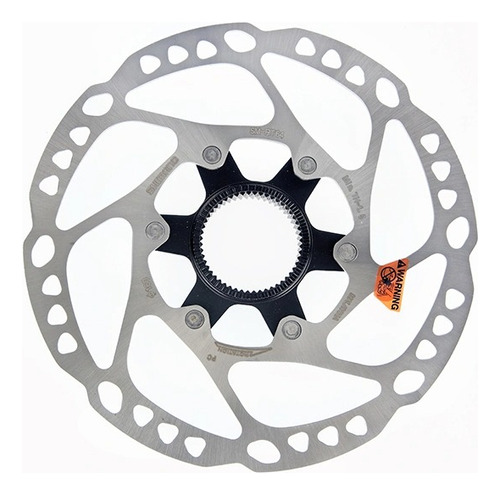 Disco Rotor Shimano Sm-rt64 De 140mm - Center Lock Cor Prateado