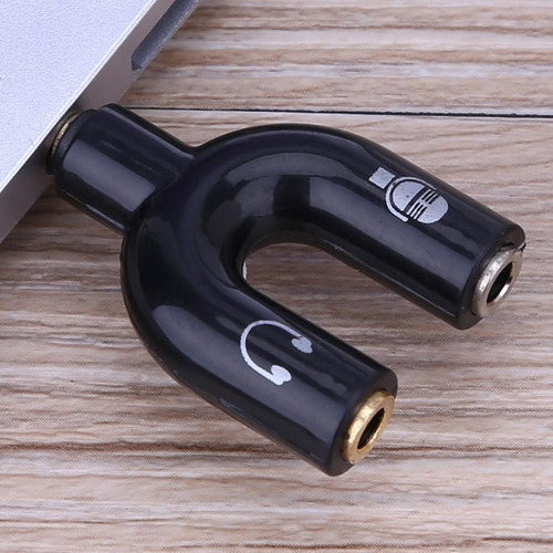 Splitter Plug 3,5 A Jack Micrófono Y Auricular Ps4 Pc Mic