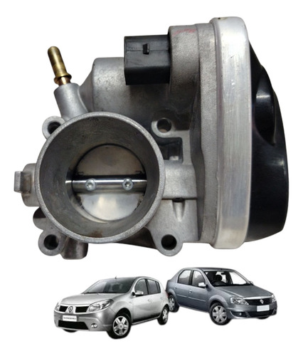 Corpo Borboleta Tbi Renault Sandero Logan 2007 2013 Usado