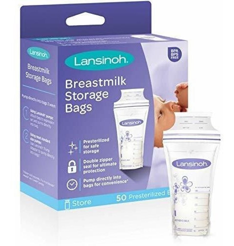 Bolsas De Almacenamiento De Leche Materna Lansinoh, 50