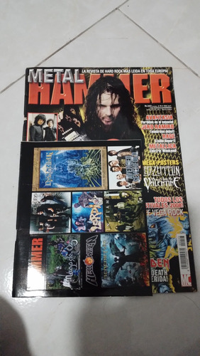 Revista Metal Hammer 243 Con Poster Y Stickers 