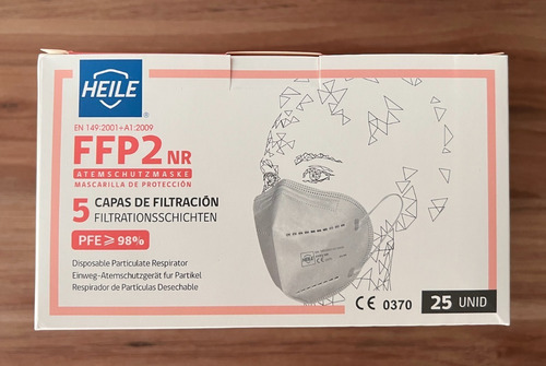 Imagen 5 de 8 de 100 X Mascarillas Kn95 Ffp2 Certificación Timbrada Ce K N95