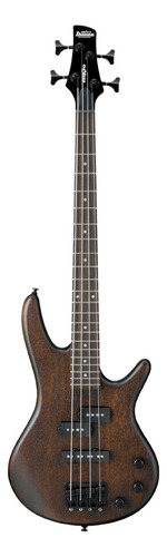 Ibanez Sdgr Mikro Gsrm20b-wnf Bajo Eléctrico Nogal Mate Cantidad De Cuerdas 4 Color Marrón Oscuro Orientación De La Mano Diestro