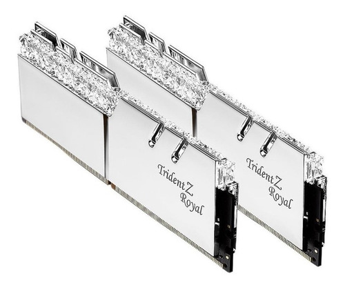 Memória G.skill Trident Z Royal Series Rgb 16gb(2x8) 4600mhz