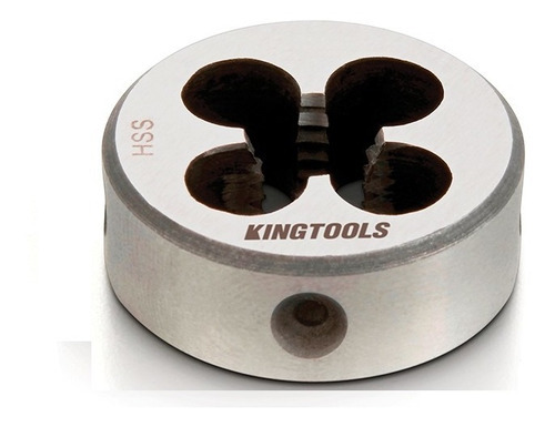 Cossinete Aço Rápido Hss 3/16 - 24 Bsw Din 223-b Kingtools