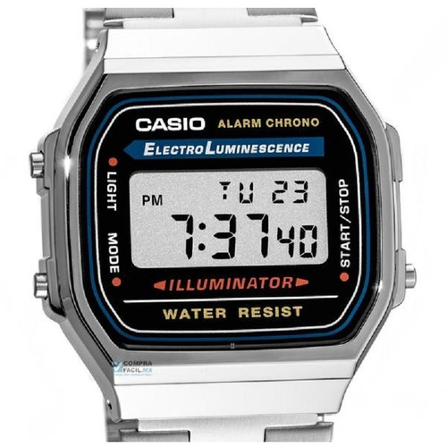 Reloj Silver School A168 Retro