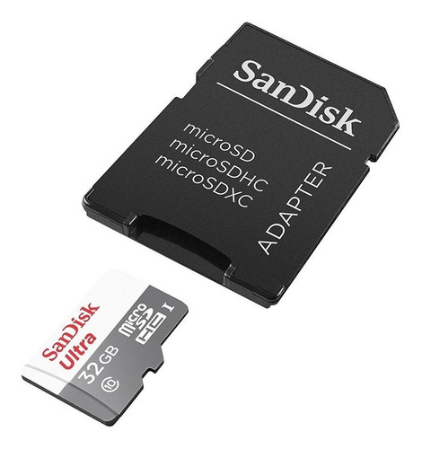 Memoria Micro Sd Hc 32 Gb Clase 10 Sandisk Original Garantia