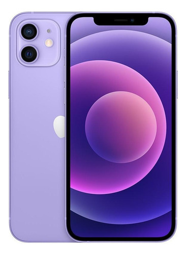 Apple iPhone 12 (64 Gb) - Morado, Liberado Cualquier Compañia, Calidad A, Excelente Estado Fisico, Bateria Al 97% (Reacondicionado)