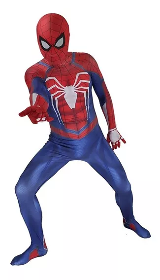 Ps4 Disfraces De Spider-man Para Adultos Lycra Buena Calidad