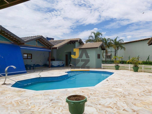 Maravilhosa Chácara Com 5 Dormitórios À Venda, 2500 M² Por R$ 1.800.000 - Colinas Do Mosteiro De Itaici - Indaiatuba/sp - Ch0599