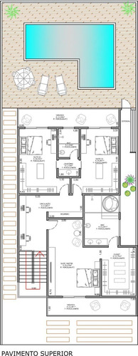 Imagem 8 de 10 de Planta De Casa 3 Quartos - Projeto Arquitetônico Completo