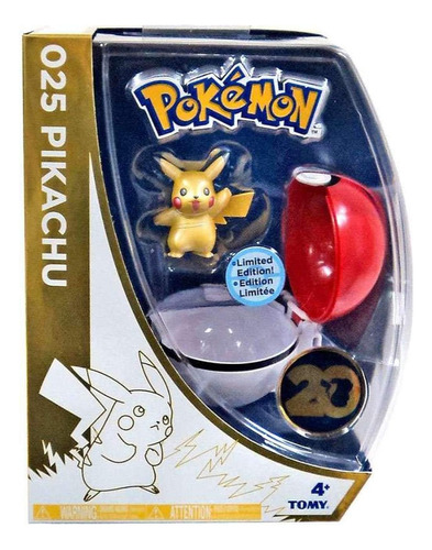 Figura Pikachu + Pokebola (edición Limitada)