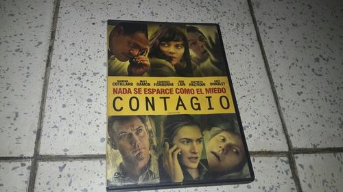 Pelicula Contagio En Dvd En Español Latino Region 4 (Usado)