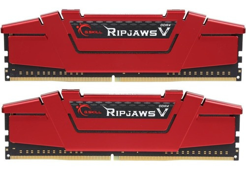 Memoria G.skill Ripjaws V de 16 GB (2 x 8), Ddr4, 3200 MHz, color rojo