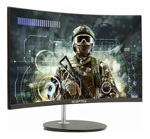 Sceptre Monitor Led 24 Curvado 75hz Para Juegos, Full Hd