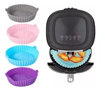 Comprar 4 Bandeja De Silicona Para Freidora De Aire Air Fryer