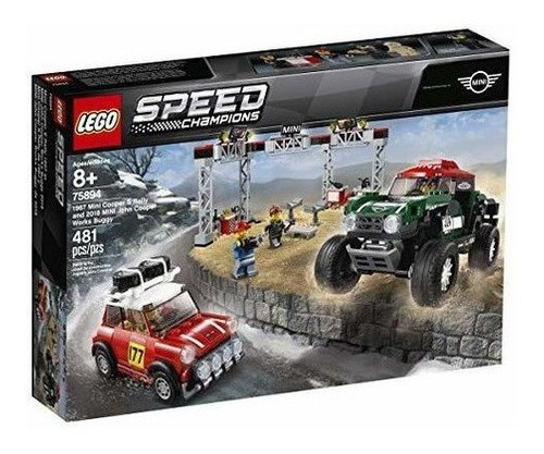 Lego Speed Champions 1967 Mini Cooper S Rally Y 2018 Mini Jo