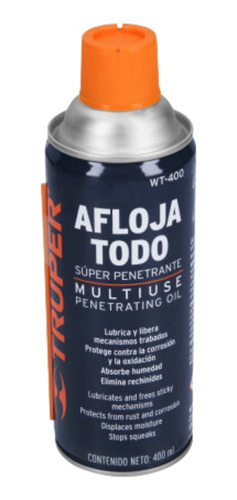 Lubricante Aflojatodo 400 Ml Marca Truper