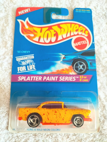 '55 Chevy, Hot Wheels, Splatter Paint Series, 1978, A448