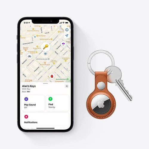 Imagen 5 de 10 de Localizador Apple Airtag 1 Mx532am/a Rastreo Preciso Pack X4