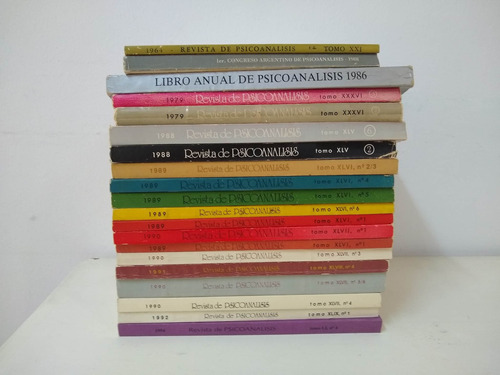 Revista De Psicoanalisis Lote 