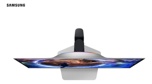 Monitor Gamer Odyssey Oled G6 27 Polegas Prata Samsung 240hz Prata