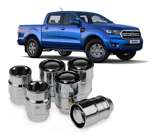 Birlos Tuercas De Seguridad Cl Ford Ranger A Partir De 2015