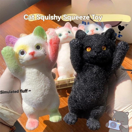 Descomprimir Adornos 3d Gato Niño De Gran Tamaño Regalo