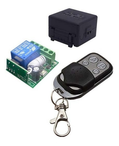 Imagen 1 de 5 de Interruptor Inalambrico Rf 433mhz 12v 10a Control Remoto