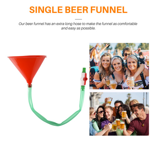 Funil De Enchimento De Plástico Funil De Cerveja Tubo Líquid
