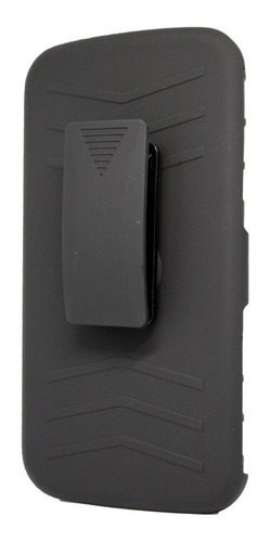 Funda Uso Rudo Combo Clip Huawei Y9 2019 + Mica D Cristal