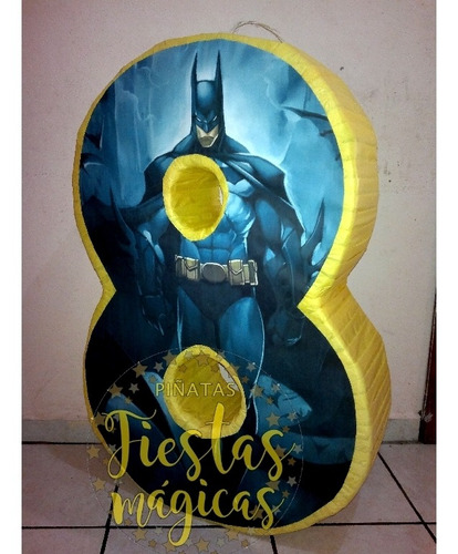 Numero 8 Batman Piñata | Envío gratis