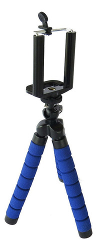 Tripe Selfie Flexi Pod Azul Para Câmera E Celular
