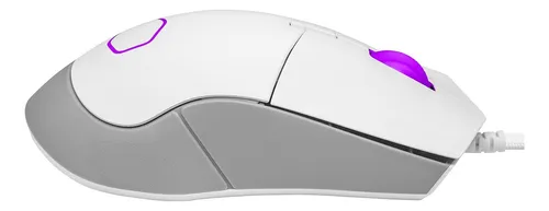 Mouse Cooler Master Mm310 Alámbrico 12.000dpi Blanco Rgb Color Blanco Mate