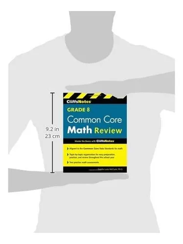 Libro: Cliffsnotes Grade 8 Common Core Math Review (quick