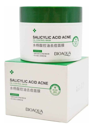 Mascarilla Gel Acido Salicilico Antiacne Purificante Bioaqua